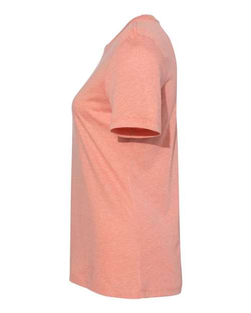 Bella + Canvas 6400CVC Ladies' Relaxed Heather CVC Short-Sleeve T-Shirt #color_HEATHER SUNSET