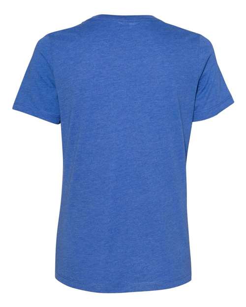 Bella + Canvas 6400CVC Ladies' Relaxed Heather CVC Short-Sleeve T-Shirt #color_HEATHER TRUE ROY