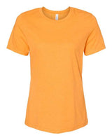 Bella + Canvas 6400CVC Ladies' Relaxed Heather CVC Short-Sleeve T-Shirt #color_HTHR MARMALADE
