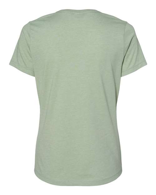 Bella + Canvas 6400CVC Ladies' Relaxed Heather CVC Short-Sleeve T-Shirt #color_HEATHER SAGE