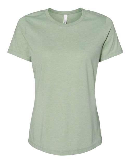 Bella + Canvas 6400CVC Ladies' Relaxed Heather CVC Short-Sleeve T-Shirt #color_HEATHER SAGE