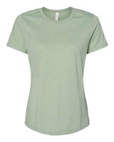 Bella + Canvas 6400CVC Ladies' Relaxed Heather CVC Short-Sleeve T-Shirt #color_HEATHER SAGE