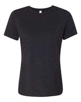 Bella + Canvas 6413 Ladies' Relaxed Triblend T-Shirt #color_CHAR-BLK TRIBLND