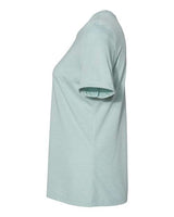 Bella + Canvas 6413 Ladies' Relaxed Triblend T-Shirt #color_DUSTY BLU TRBLND