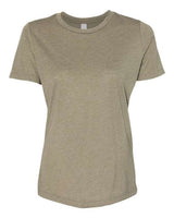 Bella + Canvas 6413 Ladies' Relaxed Triblend T-Shirt #color_OLIVE TRIBLEND
