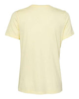 Bella + Canvas 6413 Ladies' Relaxed Triblend T-Shirt #color_PALE YLW TRBLND