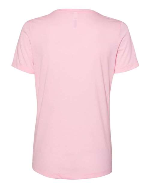 Bella + Canvas 6413 Ladies' Relaxed Triblend T-Shirt #color_PINK TRIBLEND