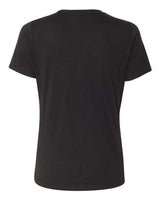 Bella + Canvas 6413 Ladies' Relaxed Triblend T-Shirt #color_SOLID BLK TRBLND