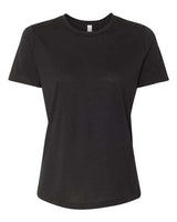 Bella + Canvas 6413 Ladies' Relaxed Triblend T-Shirt #color_SOLID BLK TRBLND