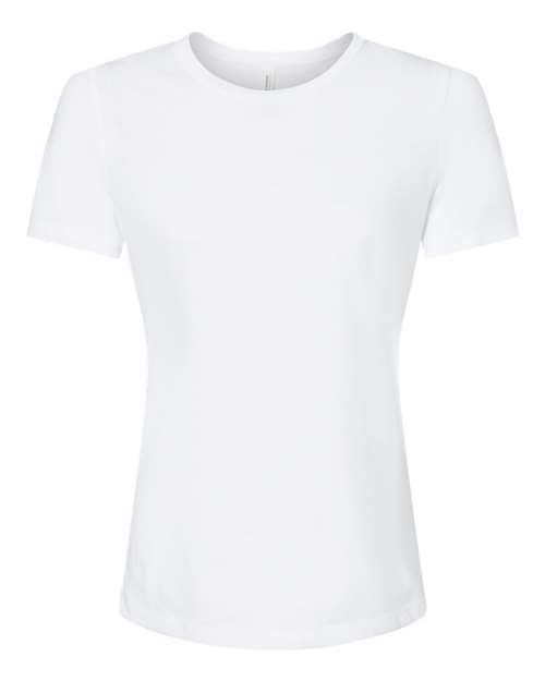 Bella + Canvas 6413 Ladies' Relaxed Triblend T-Shirt #color_SOLID WHT TRBLND