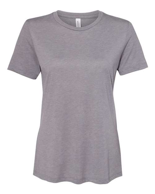 Bella + Canvas 6413 Ladies' Relaxed Triblend T-Shirt #color_STORM TRIBLEND