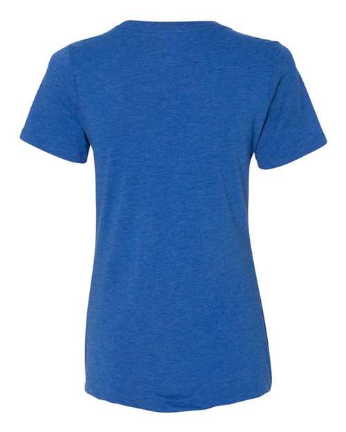 Bella + Canvas 6413 Ladies' Relaxed Triblend T-Shirt #color_TRUE ROYAL TRIBD