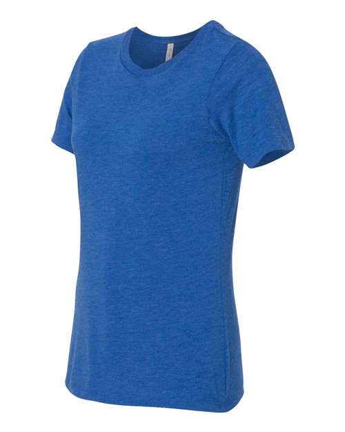 Bella + Canvas 6413 Ladies' Relaxed Triblend T-Shirt #color_TRUE ROYAL TRIBD