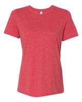 Bella + Canvas 6413 Ladies' Relaxed Triblend T-Shirt #color_RED TRIBLEND