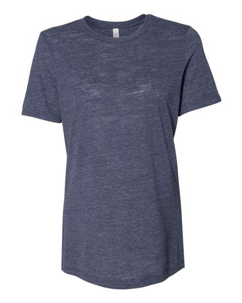 Bella + Canvas 6416 Ladies' Relaxed Vintage Slub T-Shirt #color_NAVY SLUB