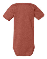 Bella + Canvas 100B Infant Jersey Short-Sleeve One-Piece #color_HEATHER MAUVE