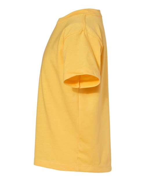 Bella + Canvas 3001T Toddler Jersey Short-Sleeve T-Shirt #color_HTHR YELLOW GOLD