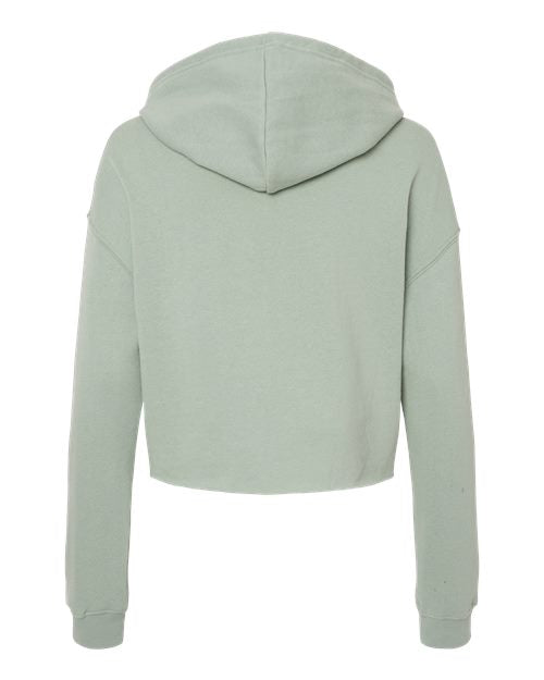 Independent Trading Co. AFX64CRP Women’s Lightweight Crop Hooded Sweatshirt #color_Sage