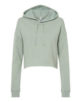 Independent Trading Co. AFX64CRP Women’s Lightweight Crop Hooded Sweatshirt #color_Sage