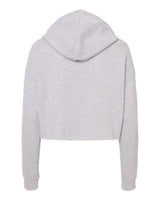 Independent Trading Co. AFX64CRP Women’s Lightweight Crop Hooded Sweatshirt #color_Grey Heather