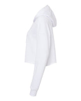 Independent Trading Co. AFX64CRP Women’s Lightweight Crop Hooded Sweatshirt #color_White