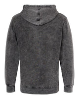 Independent Trading Co. PRM4500MW Midweight Mineral Wash Hooded Sweatshirt #color_Black