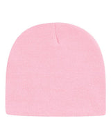 "CAP AMERICA TKN28 USA-Made 8 1/2" Beanie #color_Pink"