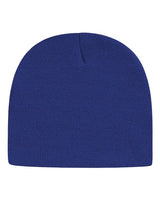 "CAP AMERICA TKN28 USA-Made 8 1/2" Beanie #color_True Royal"