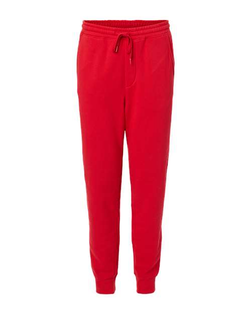 Independent Trading Co. IND20PNT Midweight Fleece Pants #color_Red
