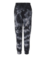 Independent Trading Co. PRM50PTTD Tie-Dyed Fleece Pants #color_Tie Dye Black