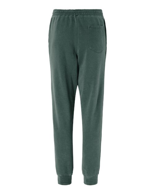 Independent Trading Co. PRM50PTPD Pigment-Dyed Fleece Pants #color_Pigment Alpine Green