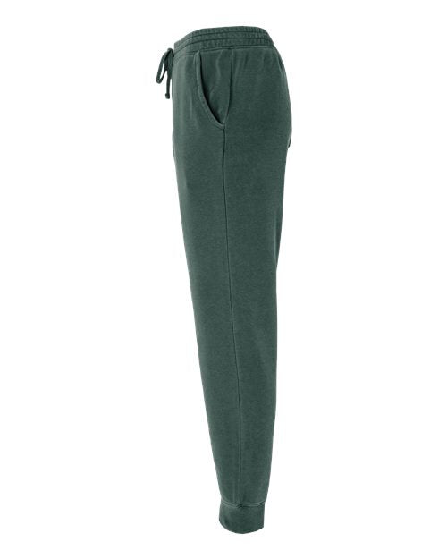Independent Trading Co. PRM50PTPD Pigment-Dyed Fleece Pants #color_Pigment Alpine Green