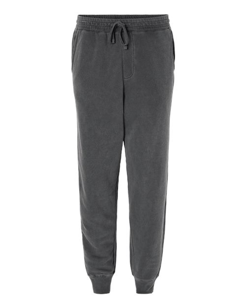 Independent Trading Co. PRM50PTPD Pigment-Dyed Fleece Pants #color_Pigment Black