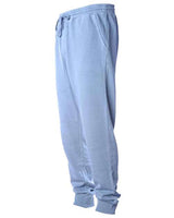 Independent Trading Co. PRM50PTPD Pigment-Dyed Fleece Pants #color_Pigment Light Blue