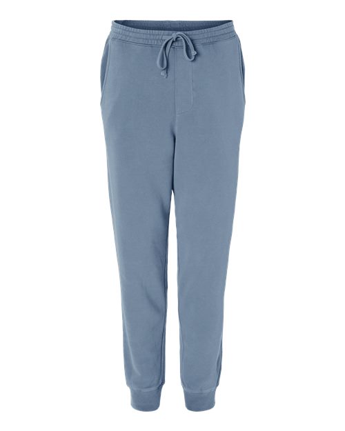 Independent Trading Co. PRM50PTPD Pigment-Dyed Fleece Pants #color_Pigment Slate Blue