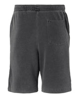 Independent Trading Co. PRM50STPD Pigment-Dyed Fleece Shorts #color_Pigment Black