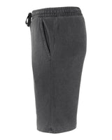 Independent Trading Co. PRM50STPD Pigment-Dyed Fleece Shorts #color_Pigment Black
