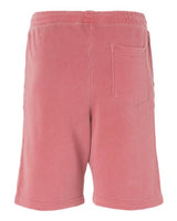Independent Trading Co. PRM50STPD Pigment-Dyed Fleece Shorts #color_Pigment Pink