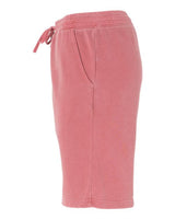 Independent Trading Co. PRM50STPD Pigment-Dyed Fleece Shorts #color_Pigment Pink