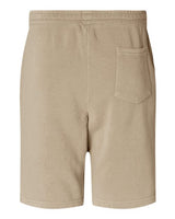Independent Trading Co. PRM50STPD Pigment-Dyed Fleece Shorts #color_Pigment Sandstone