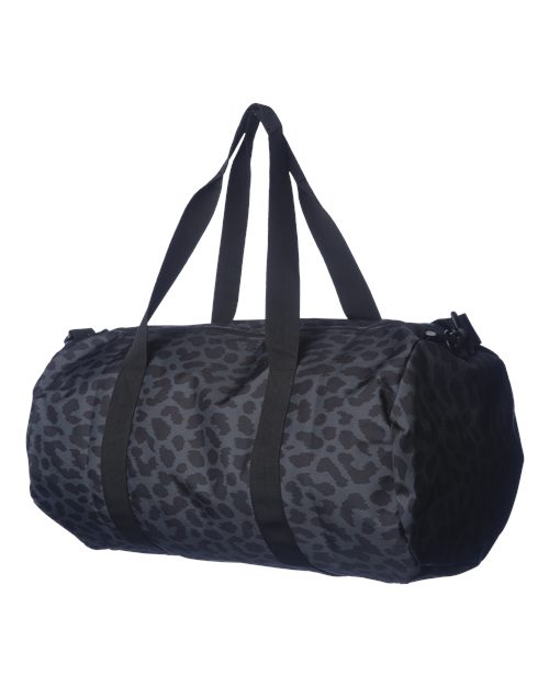 Independent Trading Co. INDDUFBAG 29L Day Tripper Duffel Bag #color_Black Cheetah