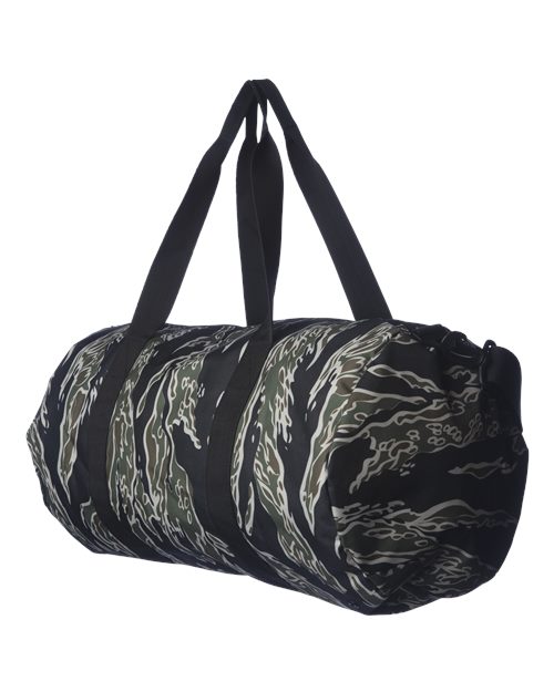 Independent Trading Co. INDDUFBAG 29L Day Tripper Duffel Bag #color_Tiger Camo