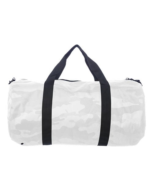 Independent Trading Co. INDDUFBAG 29L Day Tripper Duffel Bag #color_White Camo
