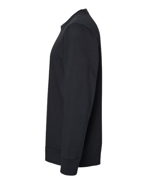 Adidas A434 Fleece Crewneck Sweatshirt #color_Black