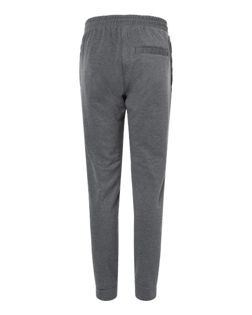 Adidas A436 Fleece Joggers #color_Dark Grey Heather