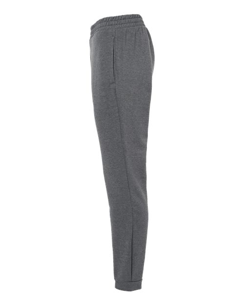 Adidas A436 Fleece Joggers #color_Dark Grey Heather