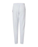 Jerzees 975MPR Adult Nublend Jogger #color_ASH/ CHAR GREY