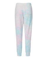 Independent Trading Co. PRM50PTTD Tie-Dyed Fleece Pants #color_Tie Dye Cotton Candy