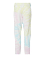 Independent Trading Co. PRM50PTTD Tie-Dyed Fleece Pants #color_Tie Dye Sunset Swirl