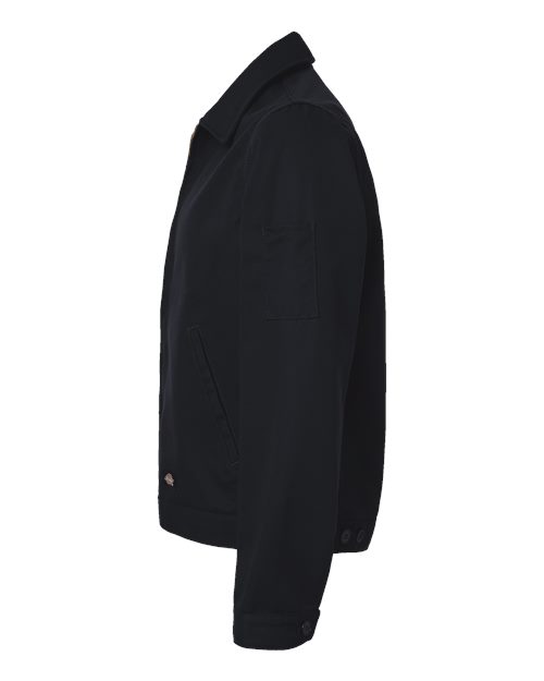 Dickies JT75 Men's Unlined Eisenhower Jacket #color_BLACK